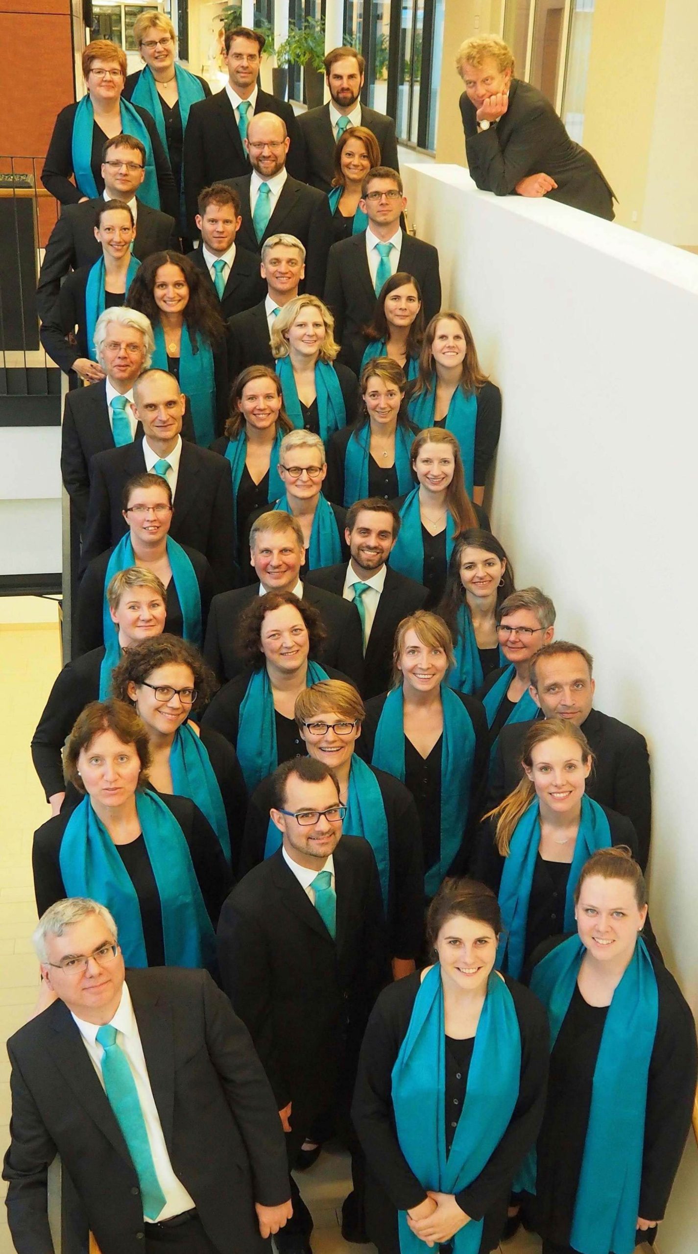 Juco Gruppenfoto Treppe